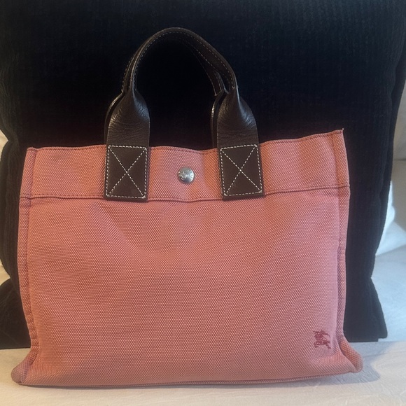 Burberry | Bags | Vintage Burberry Bluelabel Mini Tote | Poshmark